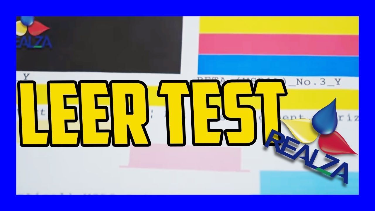 🔴como leer las 5 PRUEBAS de IMPRESION de las impresoras EPSON😎