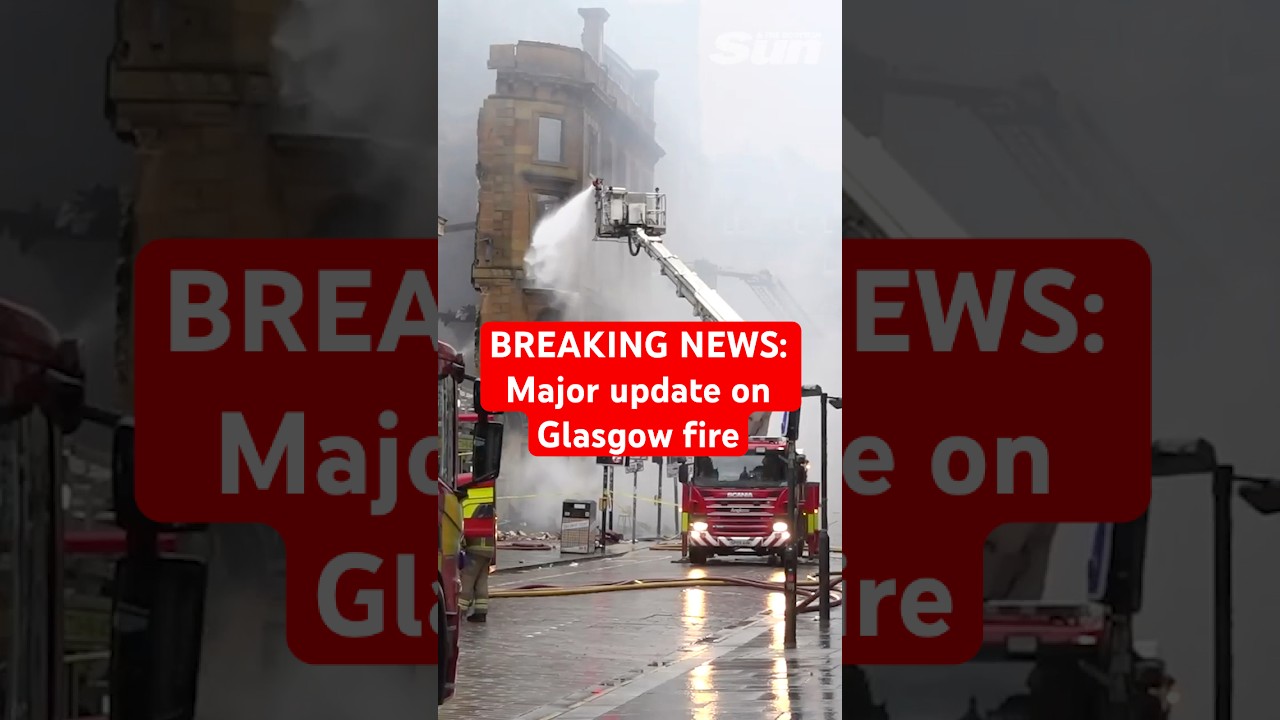 BREAKING NEWS: John Swinney gives update on Glasgow fire