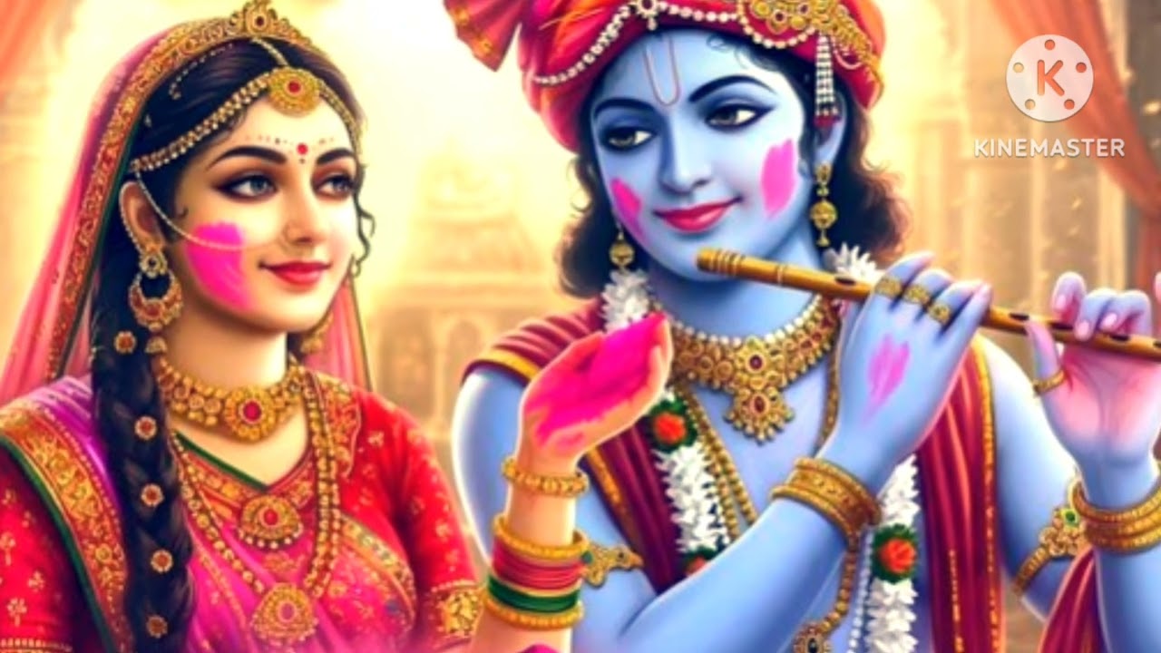 “बरसाने में आज मची है होली | श्याम रंग में रंग दीनी राधे | Holi Special Bhajan 2026 🌸”.#RadhaKrishna