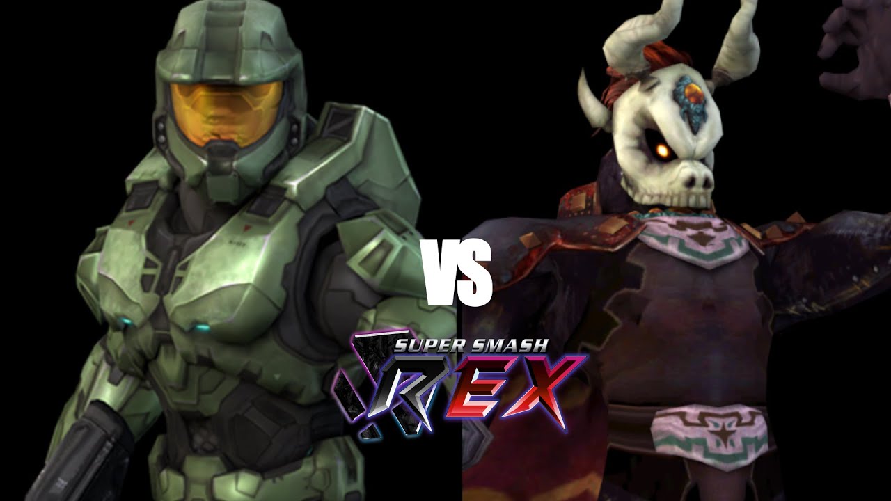 (Smash Rex) Master Chief Vs Phantom Ganon