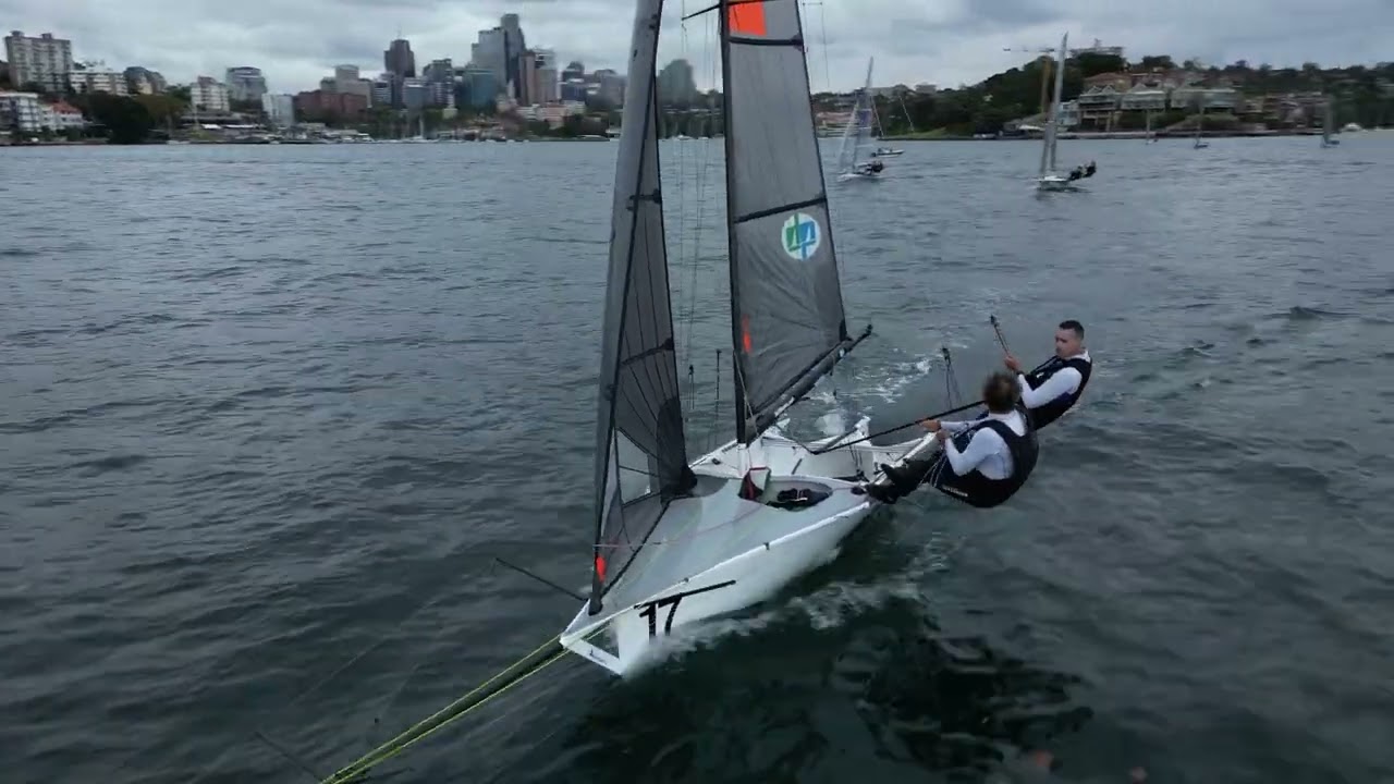 Race 2 12 Foot Skiff NSW Sprint Series 2024 17/3/24