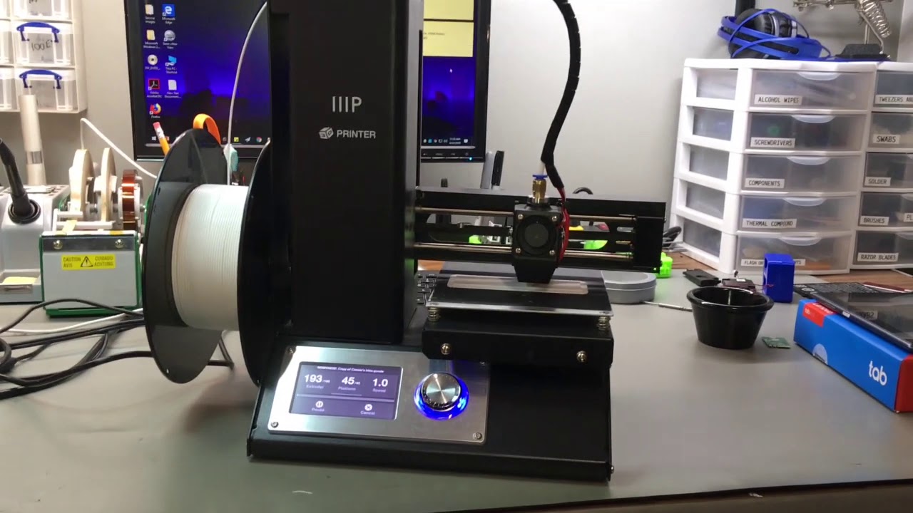 Monoprice Select Mini / Malyan M200 3D Printer Bed-Plate Heater Repair