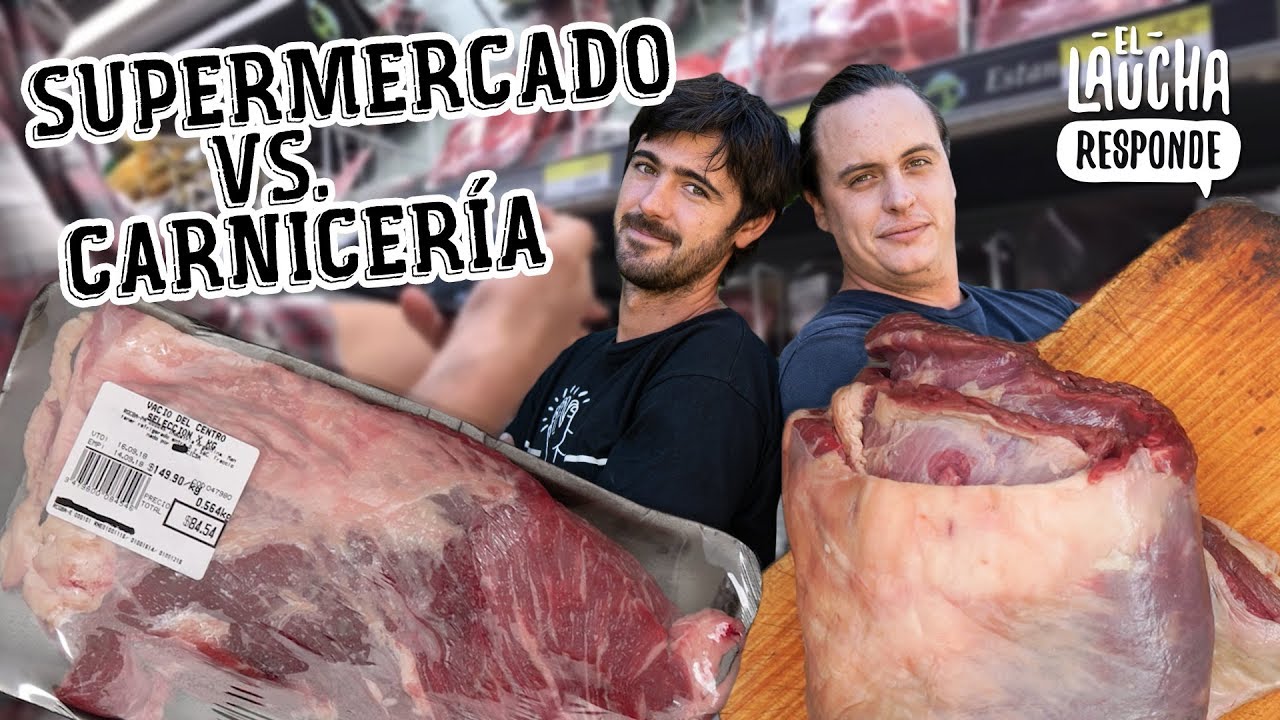 SUPERMERCADO VS CARNICERIA ¿Cuál tiene la mejor carne? | El Laucha Responde