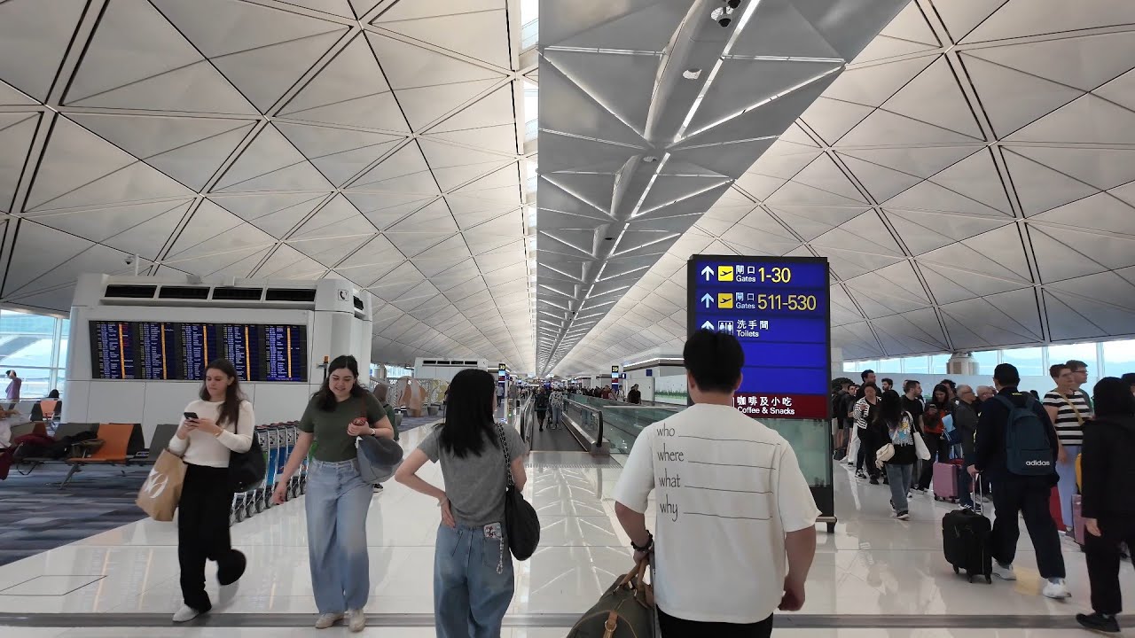 Исследуем Международный аэропорт Гонконга (HKG) | Май 2025 г.