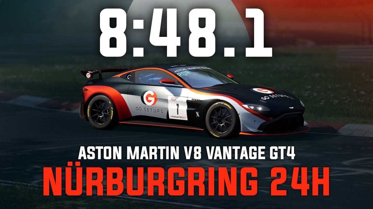 Nürburgring 24h (Nordschleife) 8:48.1 - Aston Martin V8 Vantage GT4 - GO Setups | ACC 1.10.1
