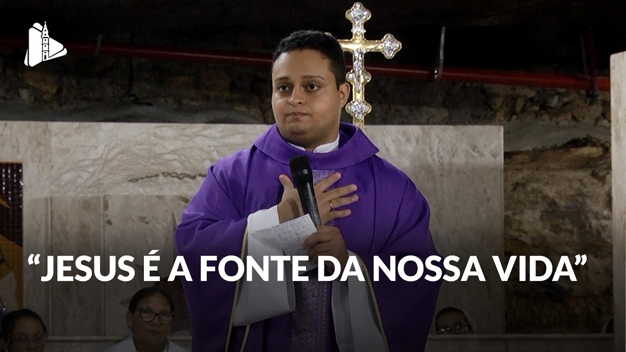 “Jesus é a fonte da nossa vida” I Homilia do dia Pe.Caio Oliveira, C.Ss.R |TV BOM JESUS
