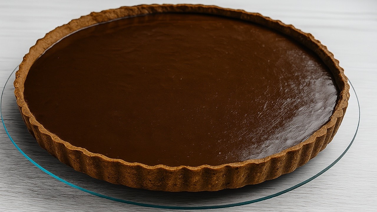 Tarte tout chocolat | Recette simple, fondante et gourmande