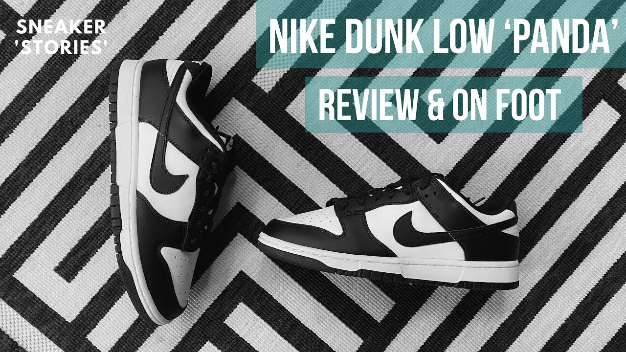 Nike Dunk Low 'Panda' Black / White (Review & On Foot)