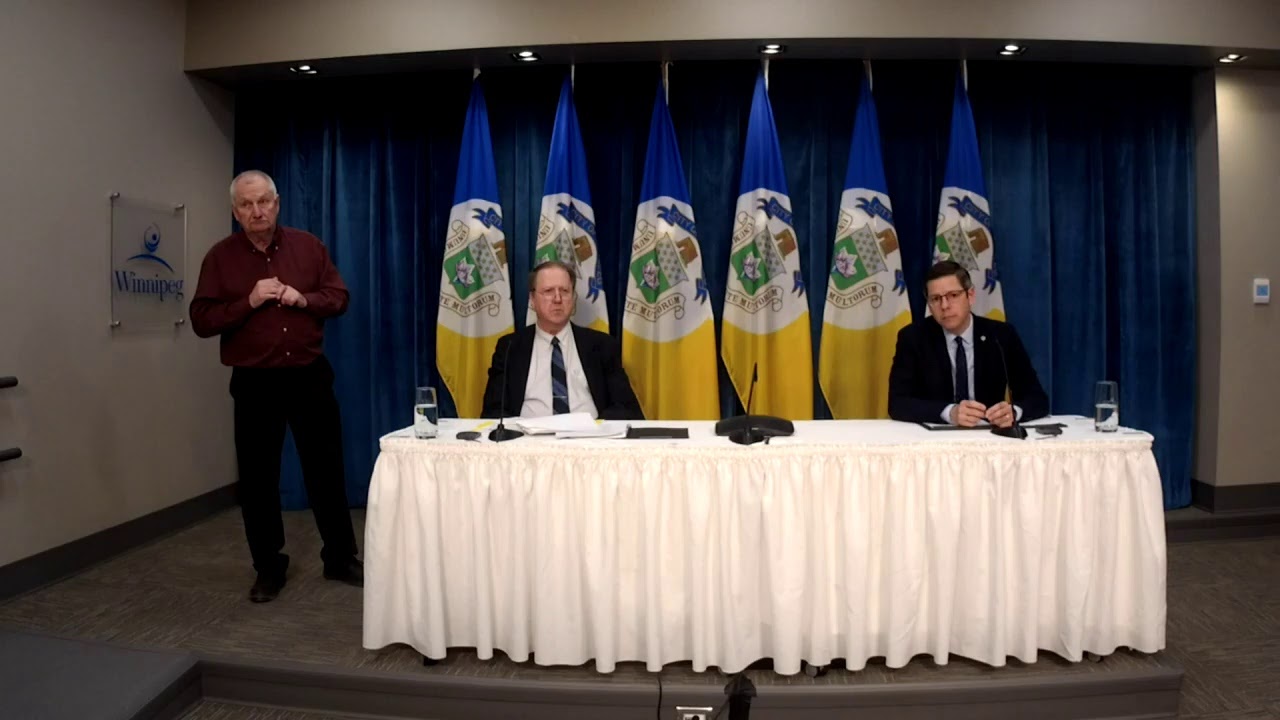 The City of Winnipeg provides an update on COVID-19