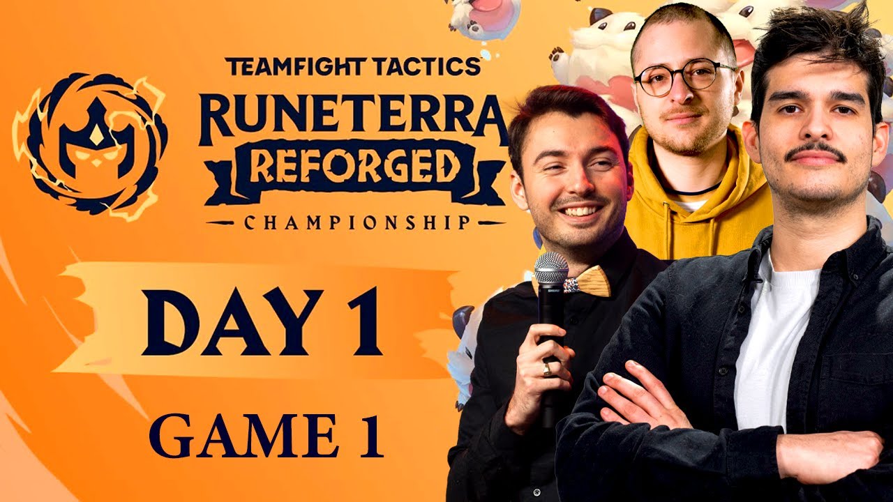 LES WORLDS DE TFT | JOUR 1 - GAME 1 ft. Un33d et Dokhy