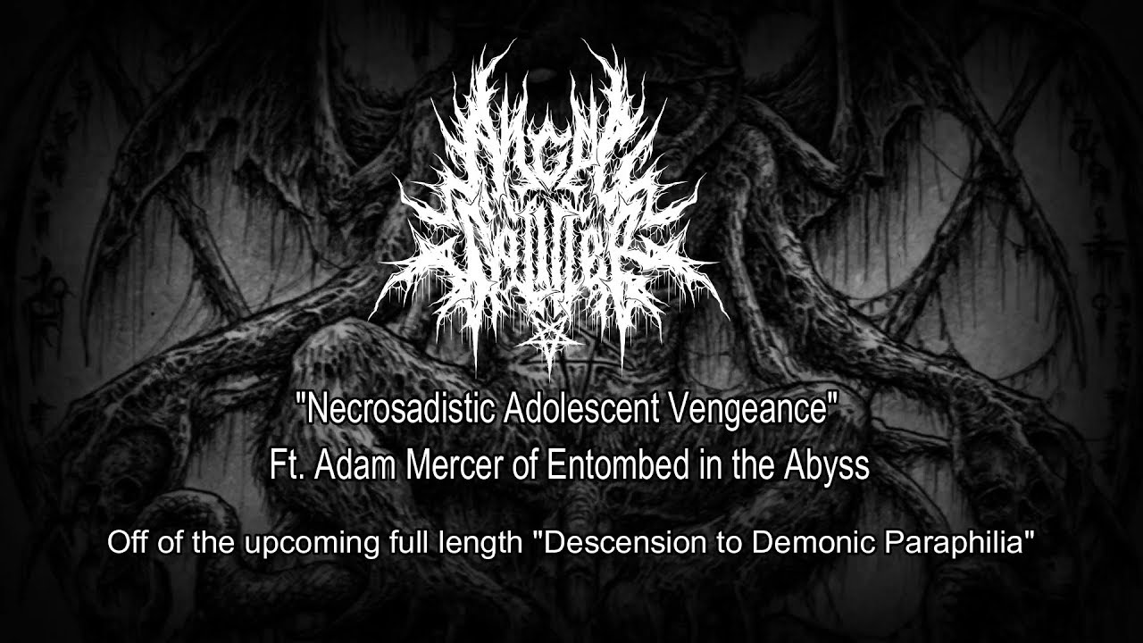 ANGEL SPLITTER - NECROSADISTIC ADOLESCENT VENGEANCE (FEAT. ADAM MERCER) [SINGLE] (2018) SW EXCLUSIVE