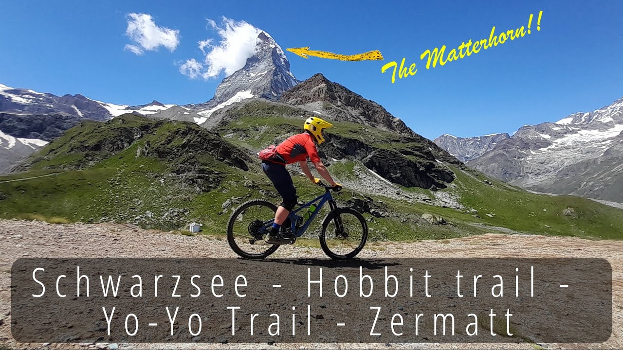 MTB Switzerland - Zermatt: Riding the Hobbit and YoYo Trails to Zermatt