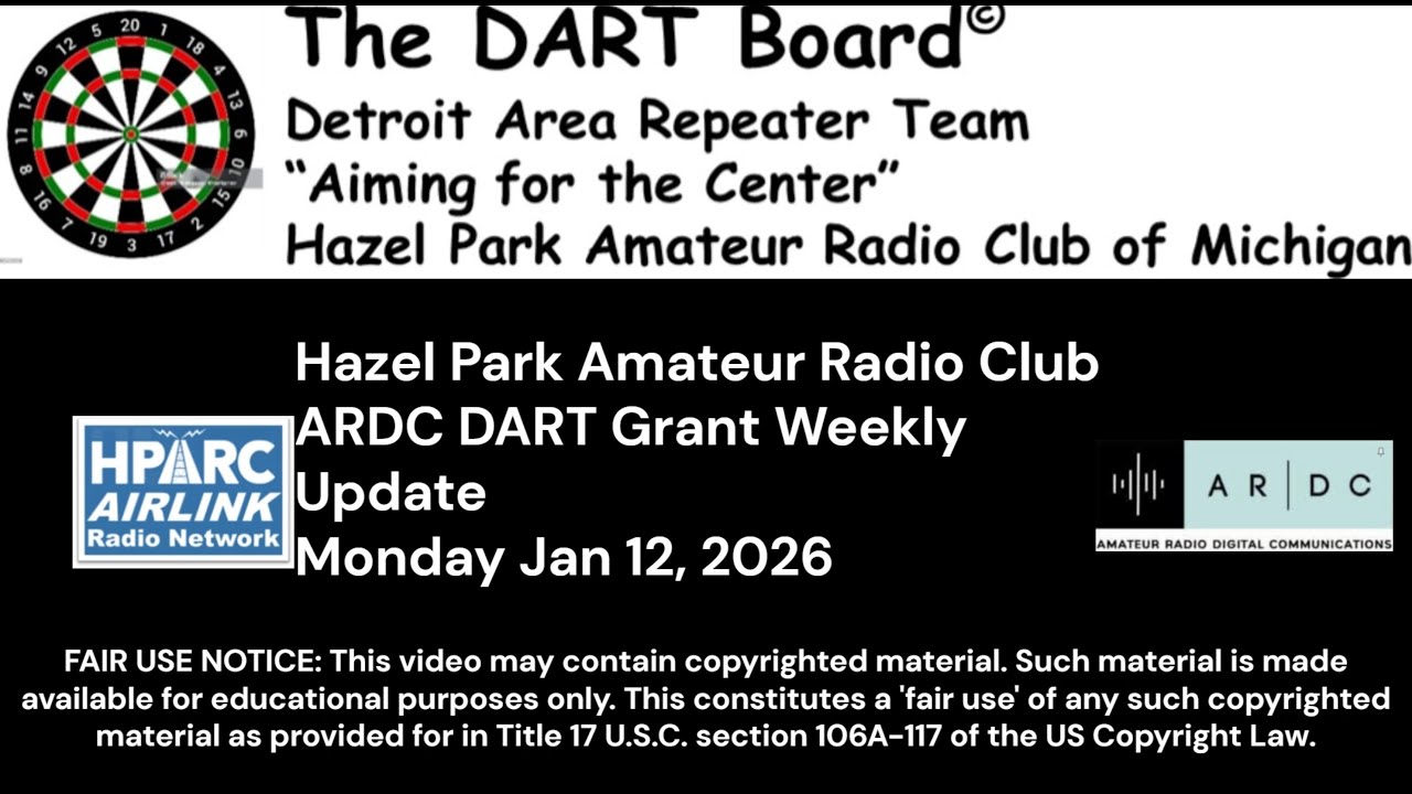 DART Meeting January 12, 2026 jwl