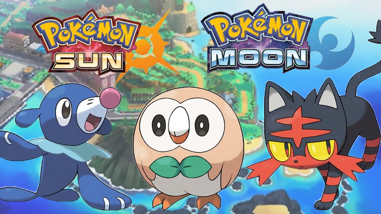CONHEÇA OS INICIAIS E O MAPA DE POKÉMON SUN E MOON