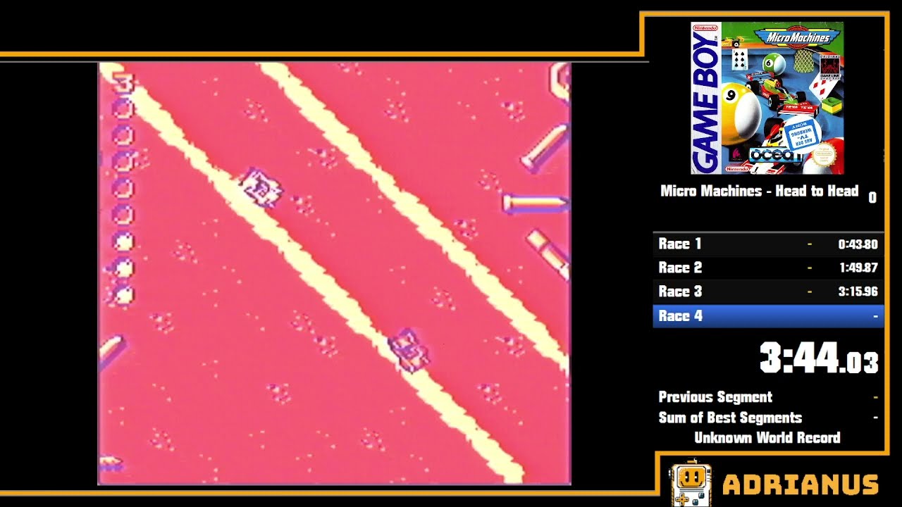 Micro Machines (GB) - Head to Head in 4:26