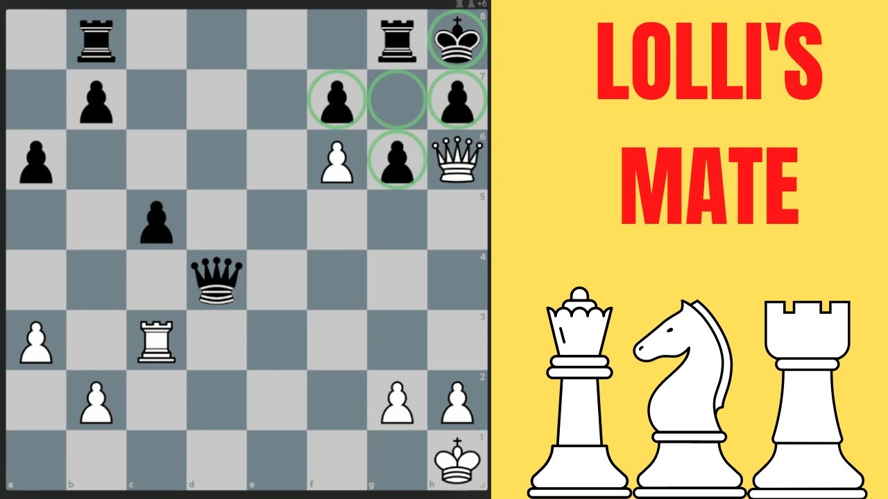 Lolli's Mate (Checkmate Pattern You Must Know!)