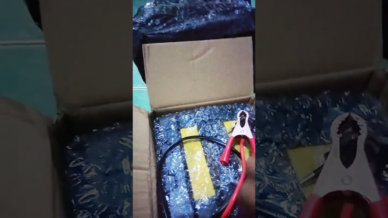 Unboxing Paket charger aki digital otomatis dan repair #chargeraki #mobil #motor