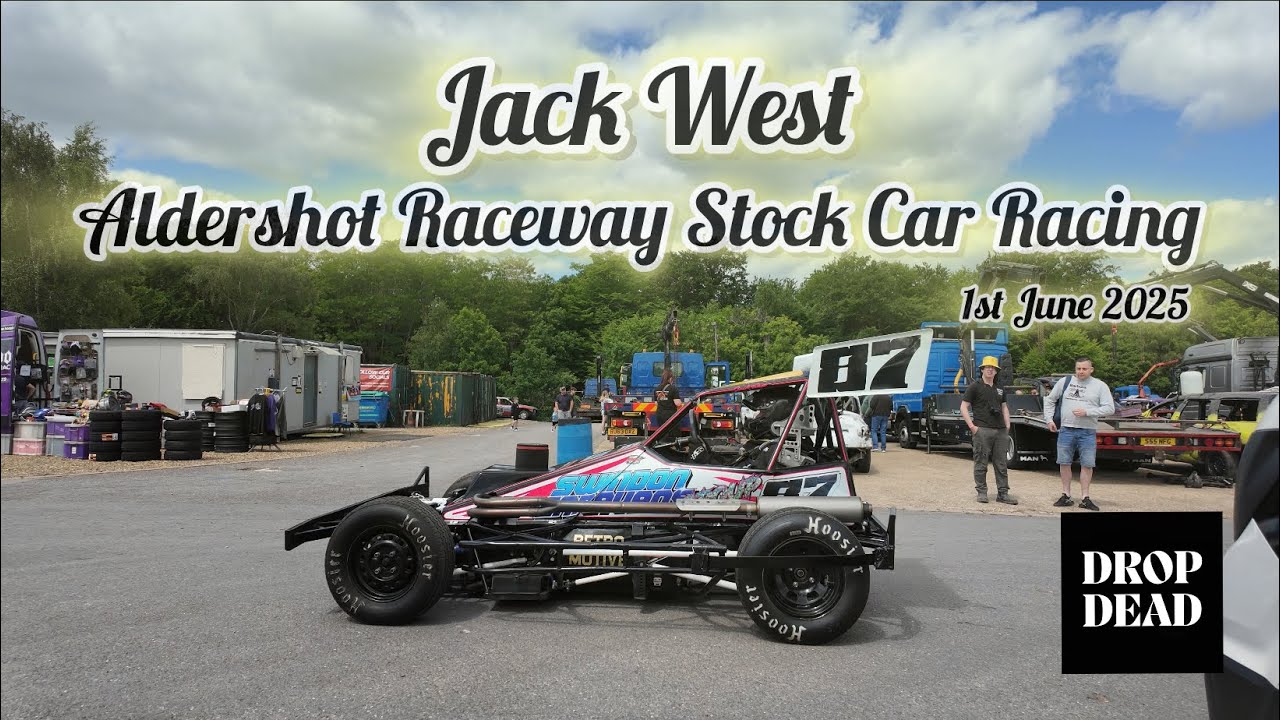 RACE DAY!!!! ALDERSHOT RACEWAY STOCK CARS WITH JACK WEST