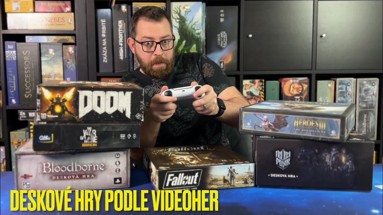 Deskov&eacute; hry podle videoher