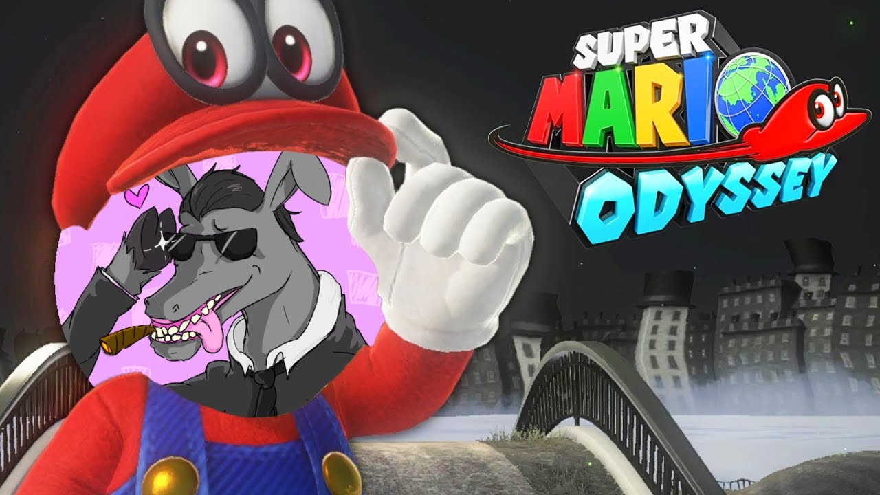 Dunkey Beats Mario Odyssey 100% (stream highlights)