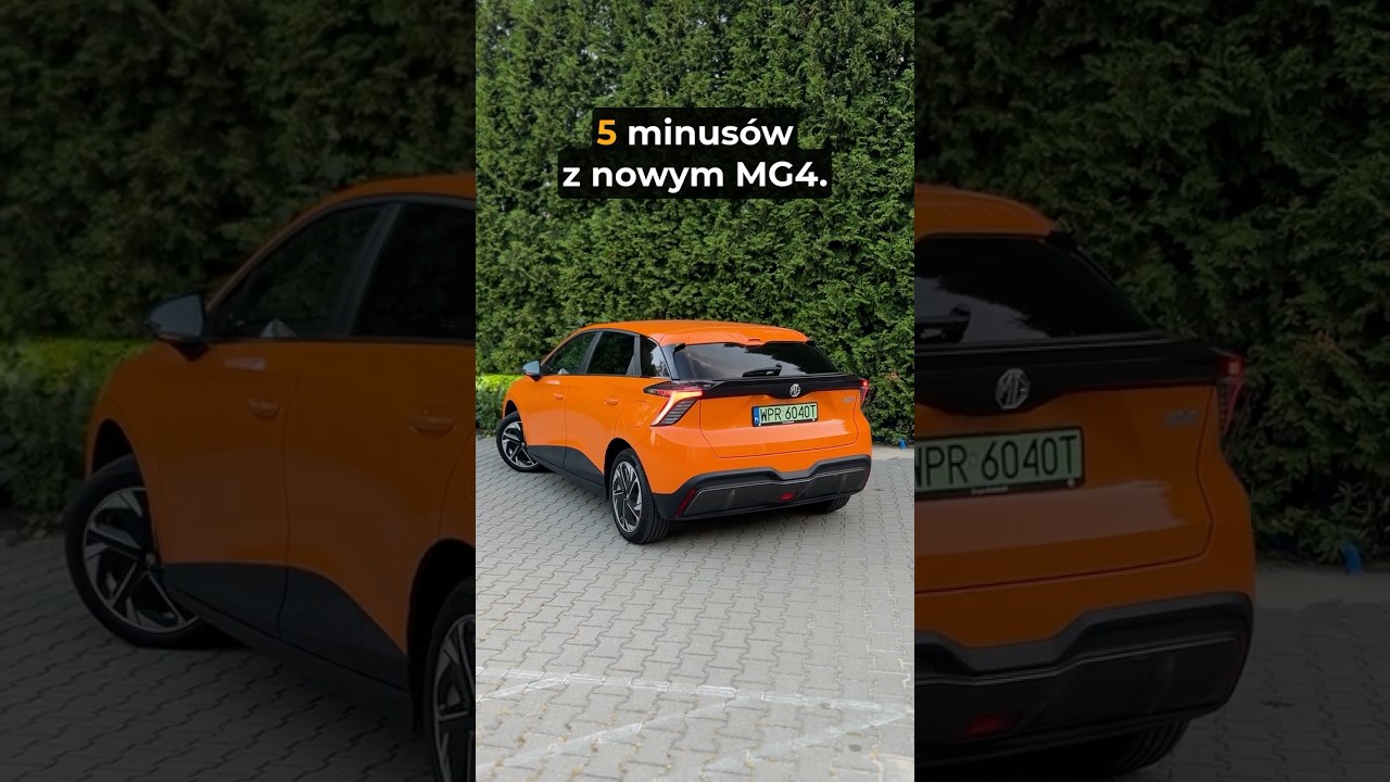 5 MINUS&Oacute;W - MG4 Electric 204 KM 64 kWh Comfort (2024) | #mg4 #mg4ev #5minusow