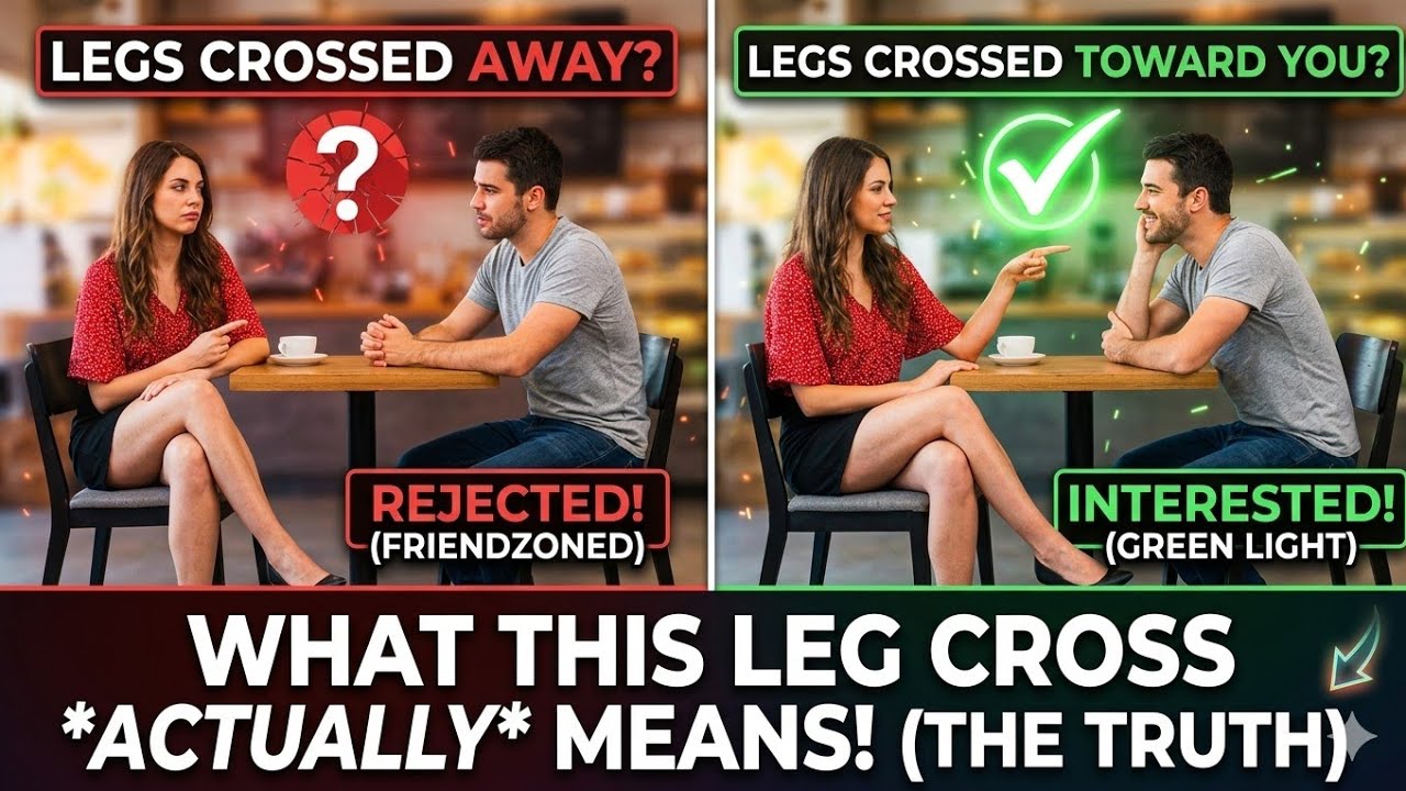 Почему женщины скрещивают ноги во время разговора 🪑