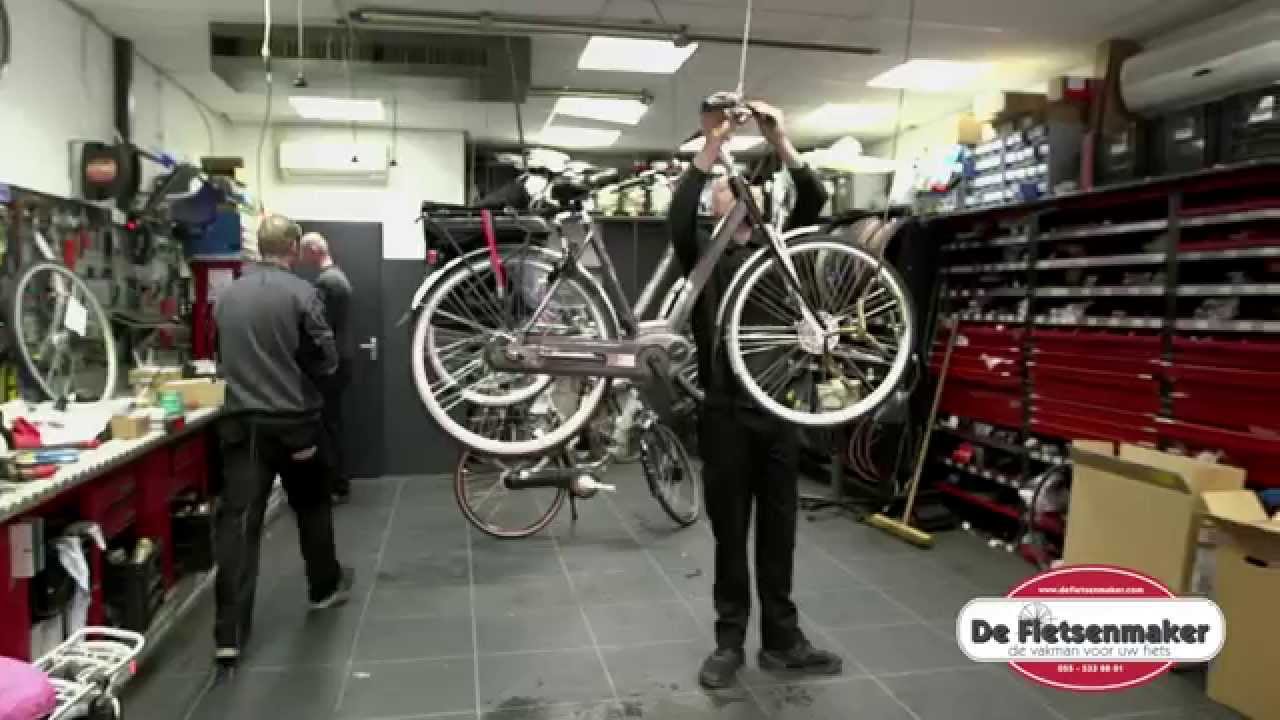 De Fietsenmaker Apeldoorn - Video van de werkplaats locatie De Maat