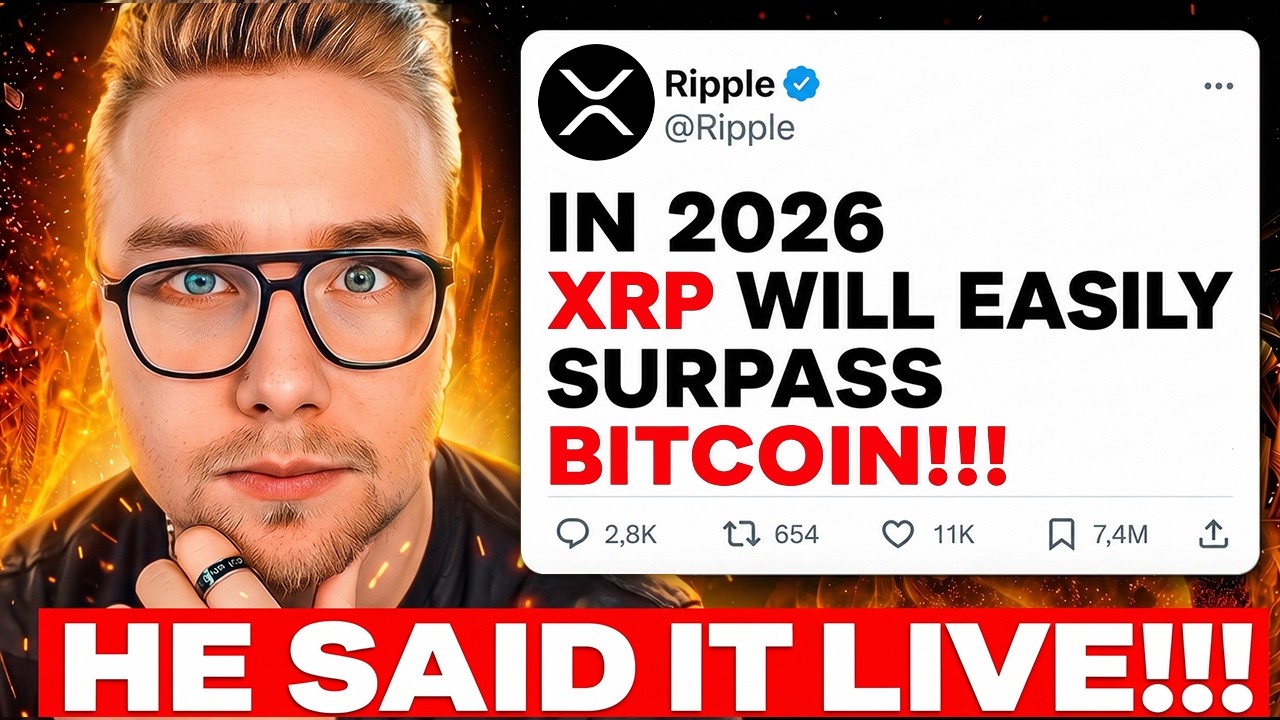 LEADING XRP PRICE EXPERT JUST MADE THE MOST BULLISH XRP STATEMENT OF 2026!!! (LIVE)