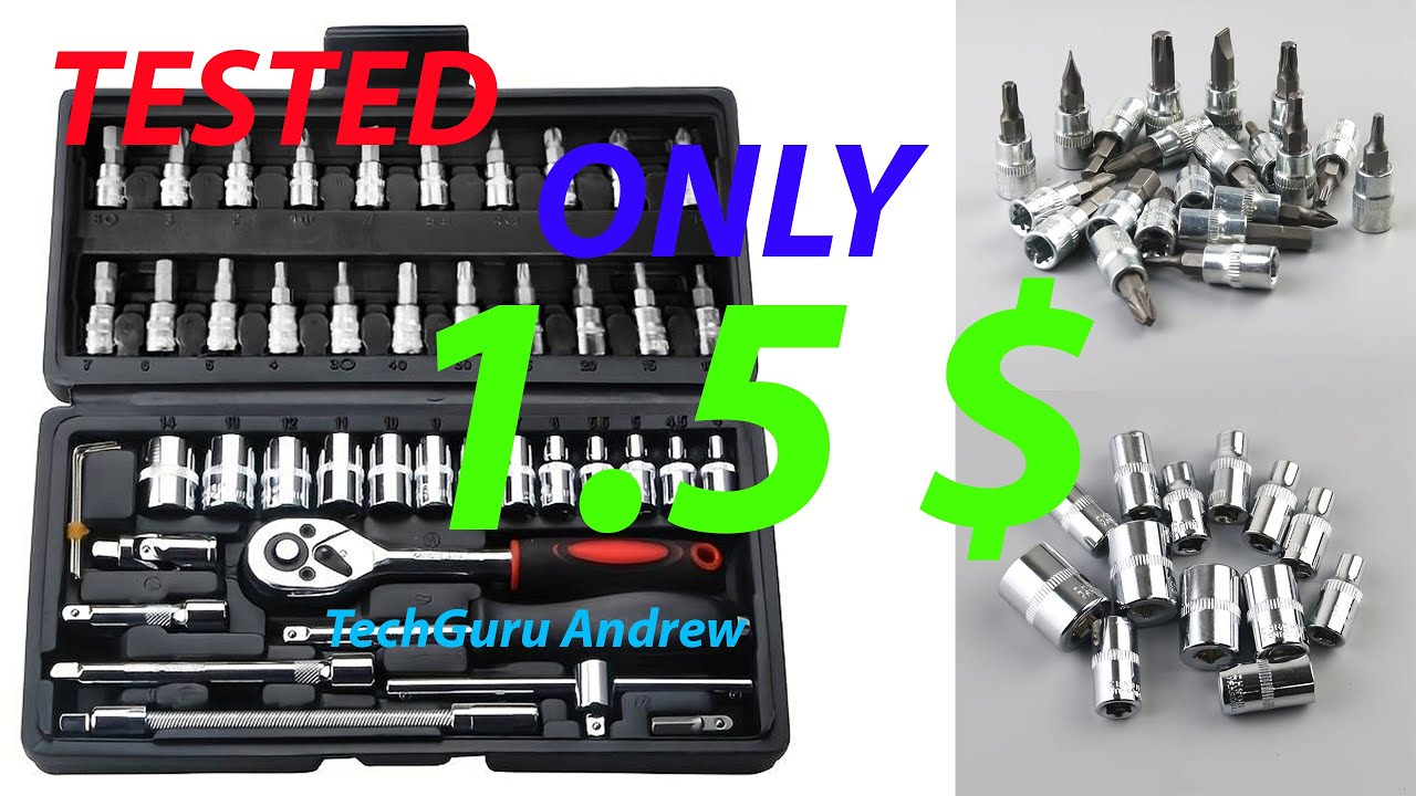 Socket Set Tool Kit - CHEAPEST SOCKET SET