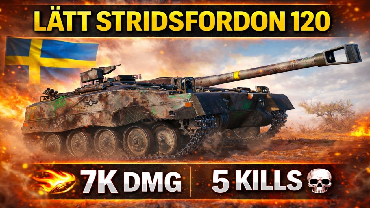 STRF 120 GOES BERSERK 💀 7K DAMAGE 5 KILLS | AGGRESSIVE PLAY | WoT 2.0