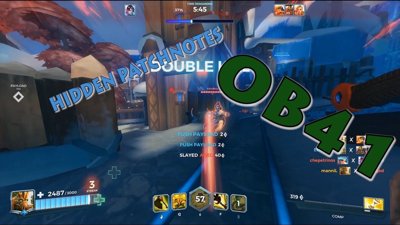 Paladins - OB41 Hidden Patchnotes, Secrets, New Skins and MORE