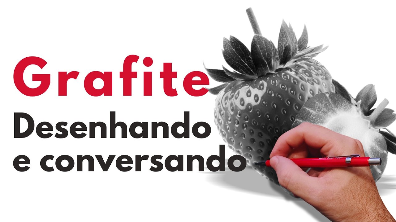 Como desenhar um morango de forma simples!