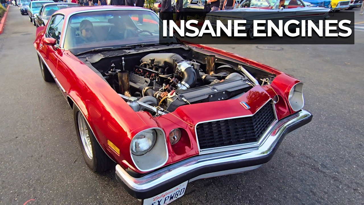 Безумные маслкары на карантинном автопробеге | Необузданные двигатели и громкая мощь