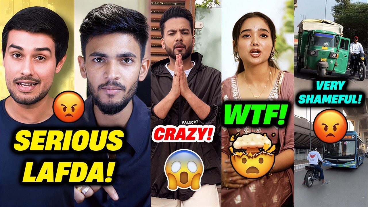 SHAMEFUL! Influencers Needs To Be STOPPED | Dhruv Rathee VS Anurag | Elvish Yadav | Manisha Rani