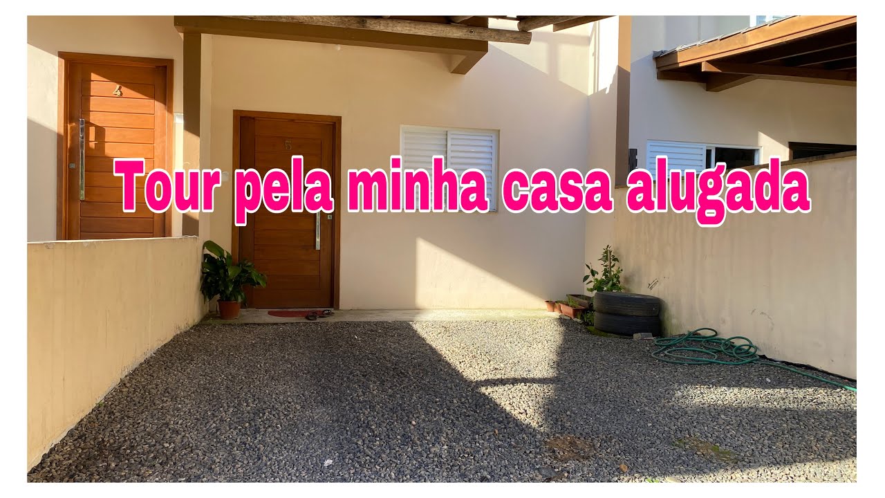 Tour pela minha casa alugada |Casa nova uma kitnet