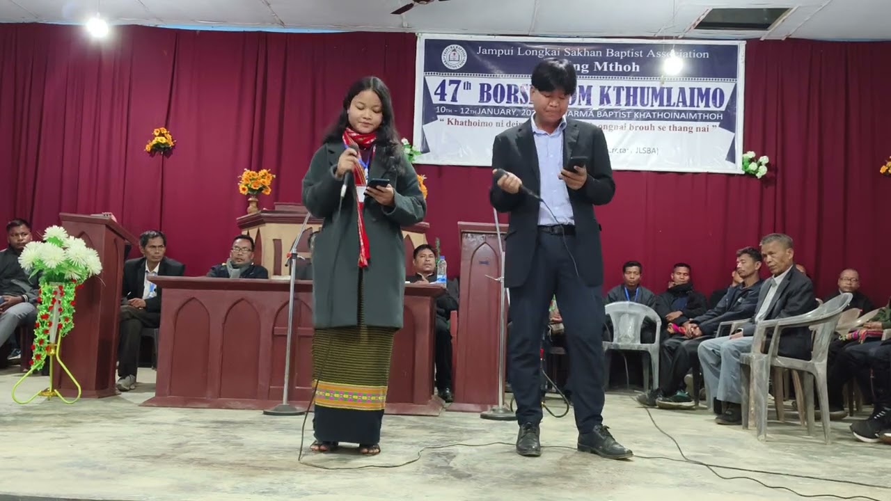 JISU CHUNGNO HIAO MIN' BAOH / BY DELEGATES YAPRI BAPTIST ASSOCIATION BORSIBROM KTHUMLAIMO WAI_47 MA