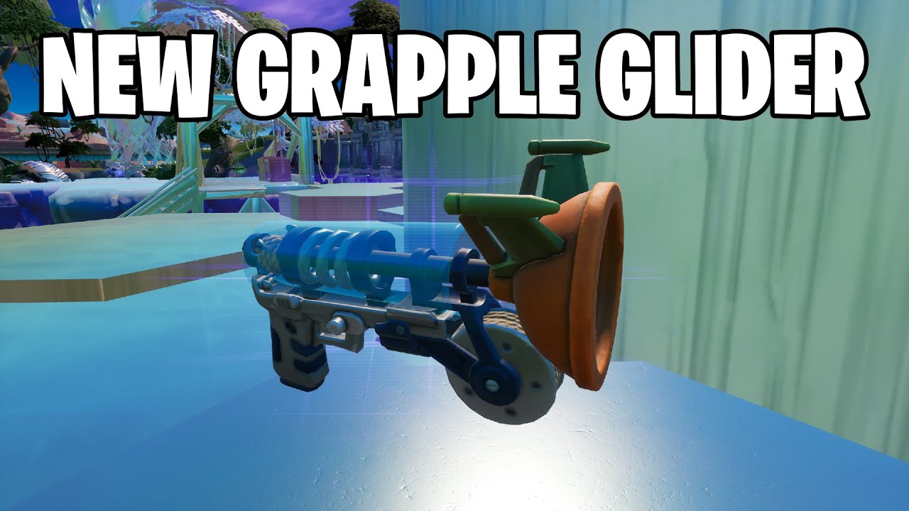 NEW Grapple Glider Gun | How to Get and Where to Find | Fortnite 22.40 Update