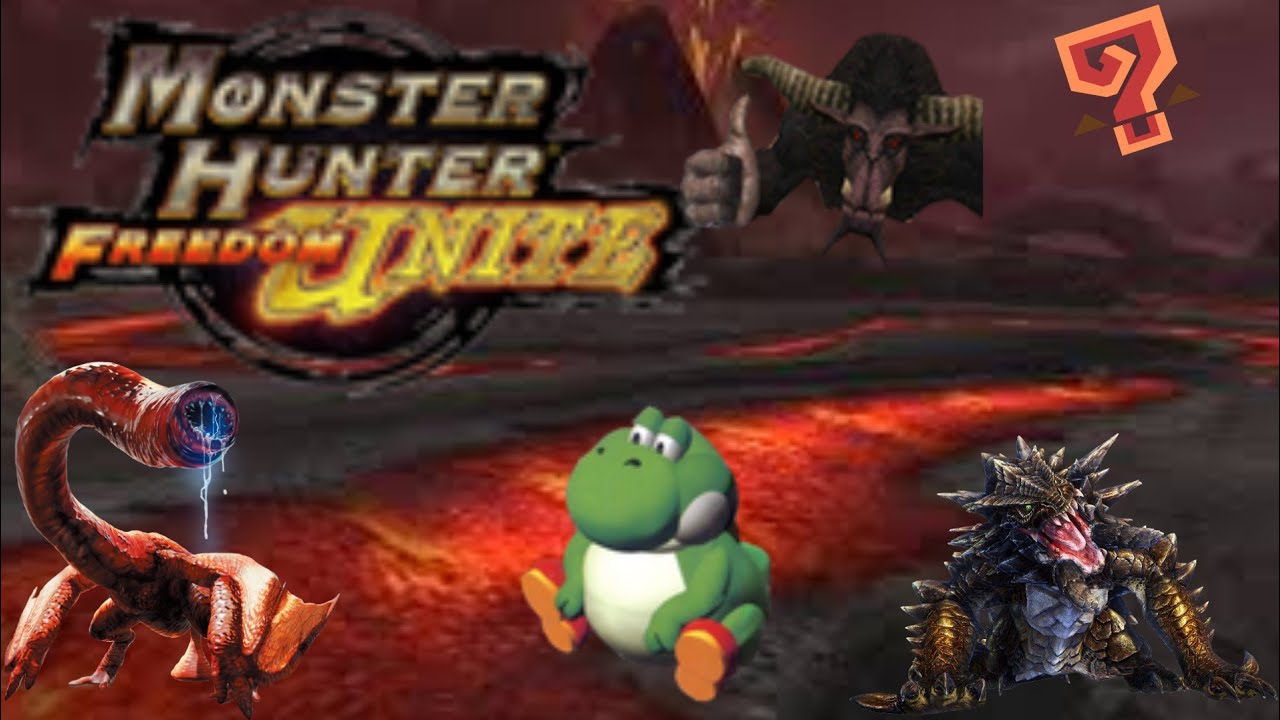 Todos los monstruos de monster hunter freedom unite