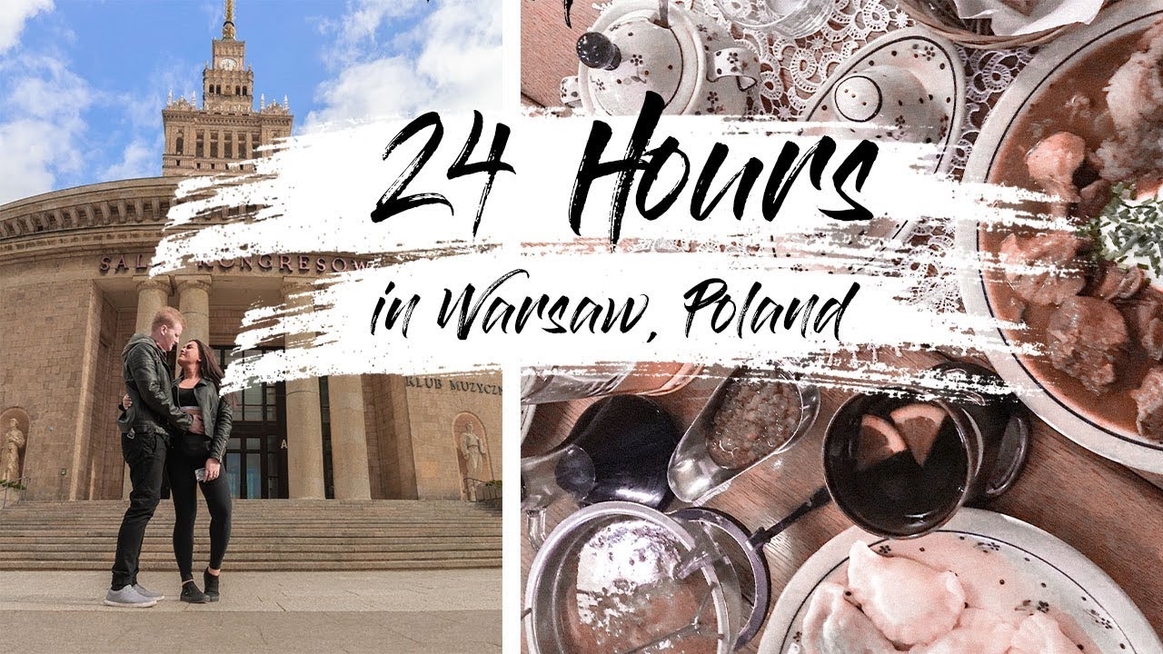 24 HOURS in WARSAW, POLAND EXPLORING OLD TOWN & MORE / MUKBANG in WARSAW/ WE ATE TOO MUCH