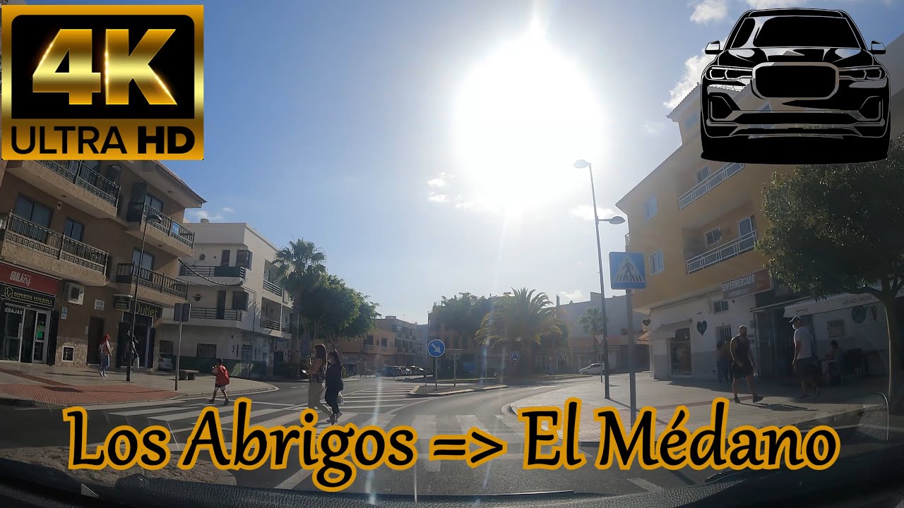 TENERIFE | Tour From Los Abrigos to El Médano 🚗 Sunny Day 🌞 27ºC May 2021 | Driving Tour [4K]