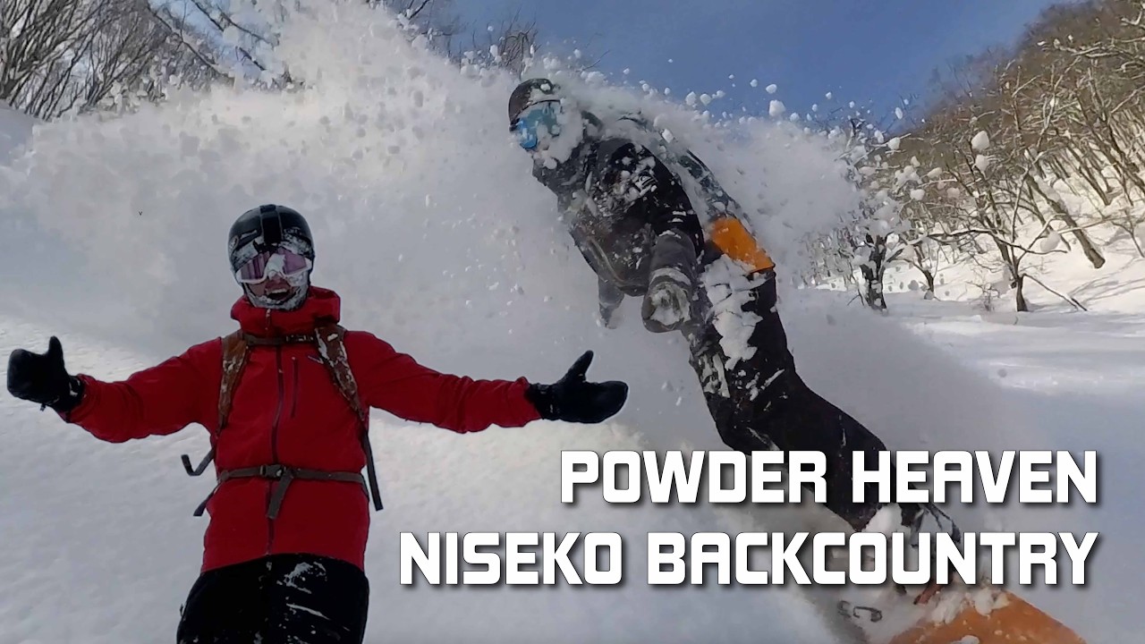 INSANE Blue Bird Pow Day in Niseko's Backcountry