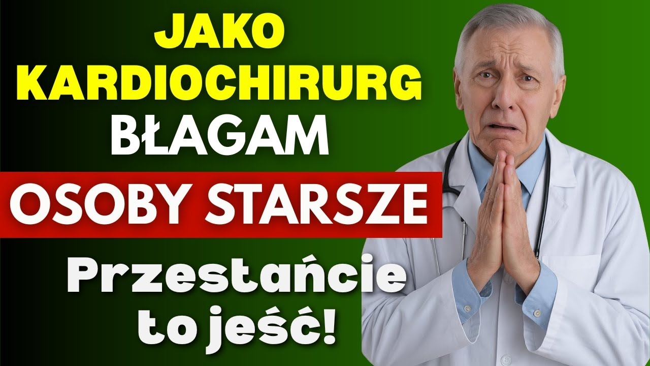 Chirurg Serca Ostrzega: Ten Codzienny Produkt Zwiększa Ryzyko Zakrzep&oacute;w u Senior&oacute;w | Kluczowe Porad