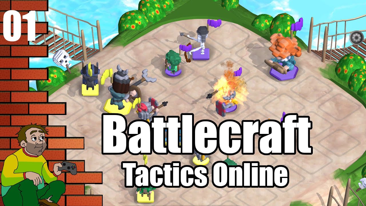 Battlecraft Tactics Online - F2P Competitive Online Turn Based Strategy Game - Gameplay Commentary