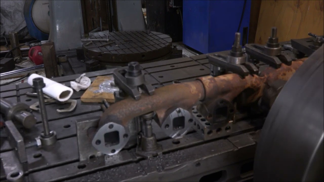 Cummins 855 Big Cam Manifold Resurfacing