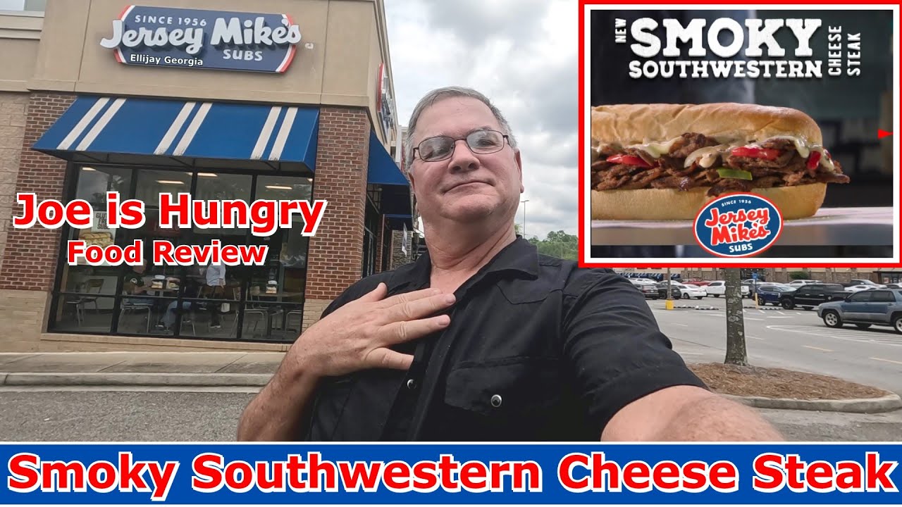 Jersey Mike’s New Smoky Southwestern Cheese Steak Review * Joe is Hungry 🧀🥩🥖