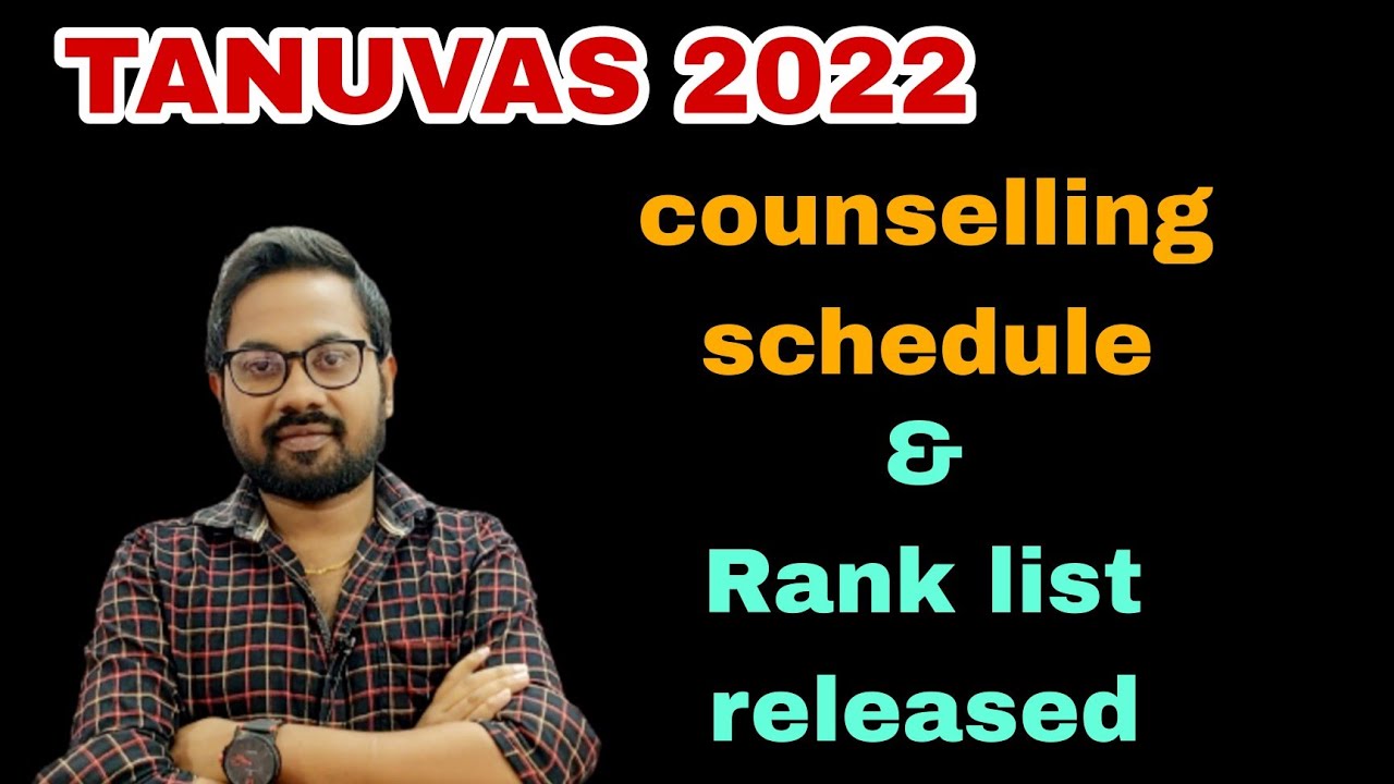 TANUVAS 2022| Counselling schedule & Rank list released