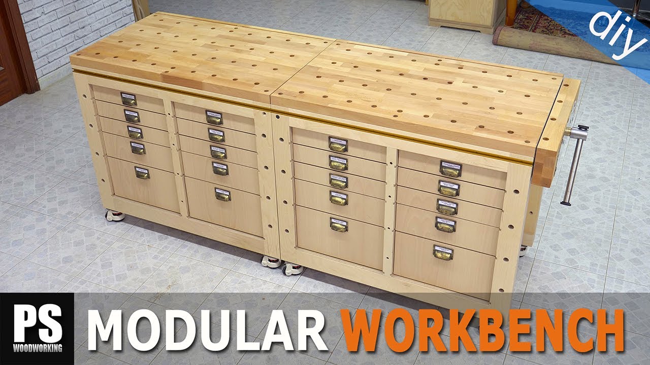 Making the Modular Workbench from start to finish