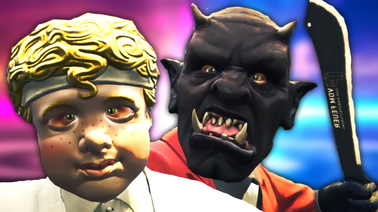 ANGELS VS DEMONS GAMEMODE! (GTA 5 Funny Moments)