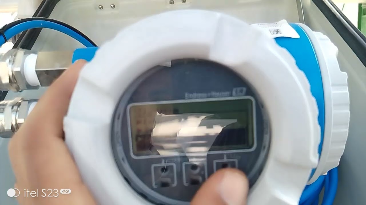 كيفية الصيانة و الإصلاح maintenance لمقياس التدفق  débitmètre CORIOLIS Endress-hausser وكيفية إصلاحه