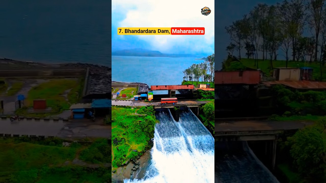 🌧️ Top 10 Most Beautiful Dams in India During Monsoon 💚💦🇮🇳 l #shorts